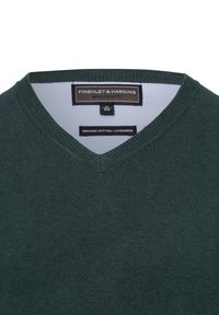 FINSHLEY & HARDING Strickpullover - oliv