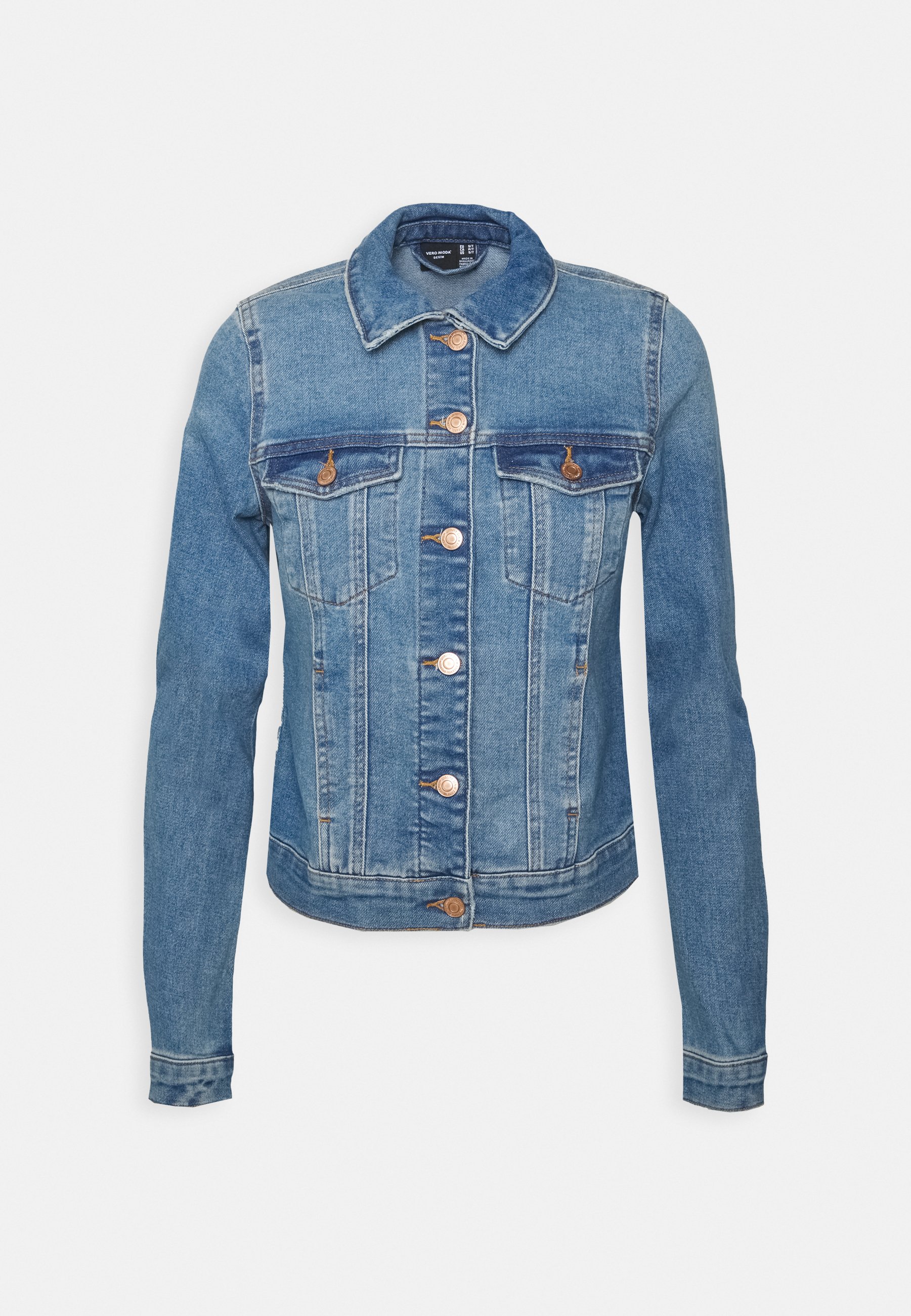 SOYACONCEPT Kimberly Jeansjacke - Denim Blau - Lässige Jacke Mit 2% Elasthan Für Perfekte Passform