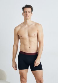 Calvin Klein Underwear 3 PACK  - Ozke boksarice - b black syrah cocoon