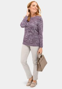 GOLDNER MIT GLANZ - Trui - lilac melange