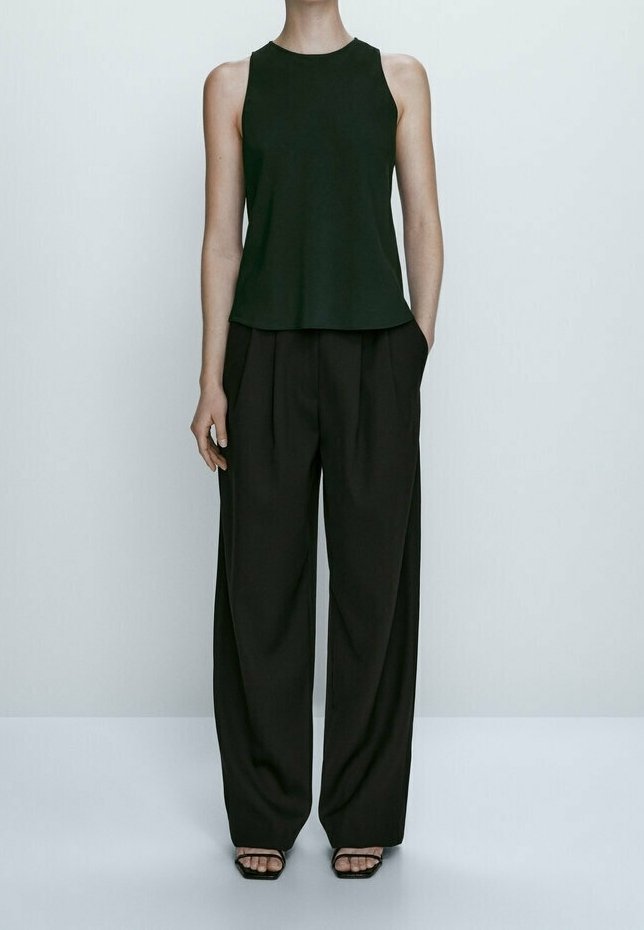 Massimo Dutti Blouse - dark green