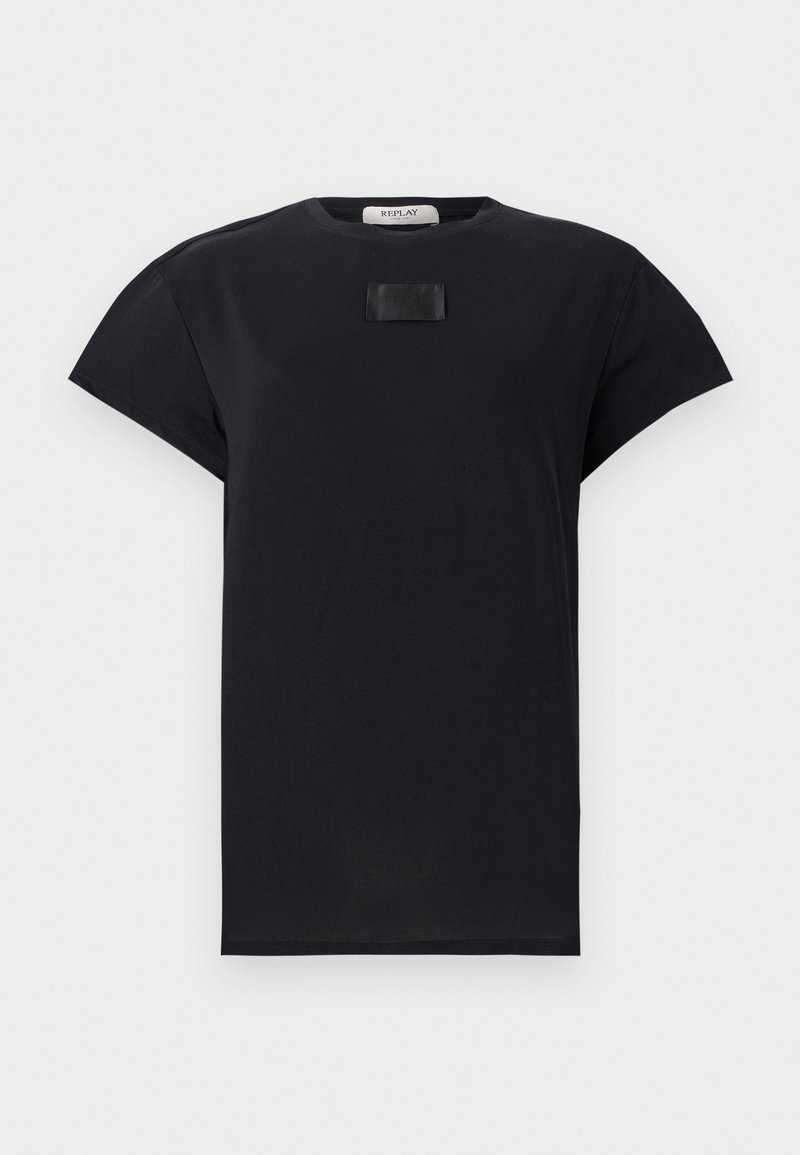 Replay T-shirt basic zwart Replay T-shirt basic zwart