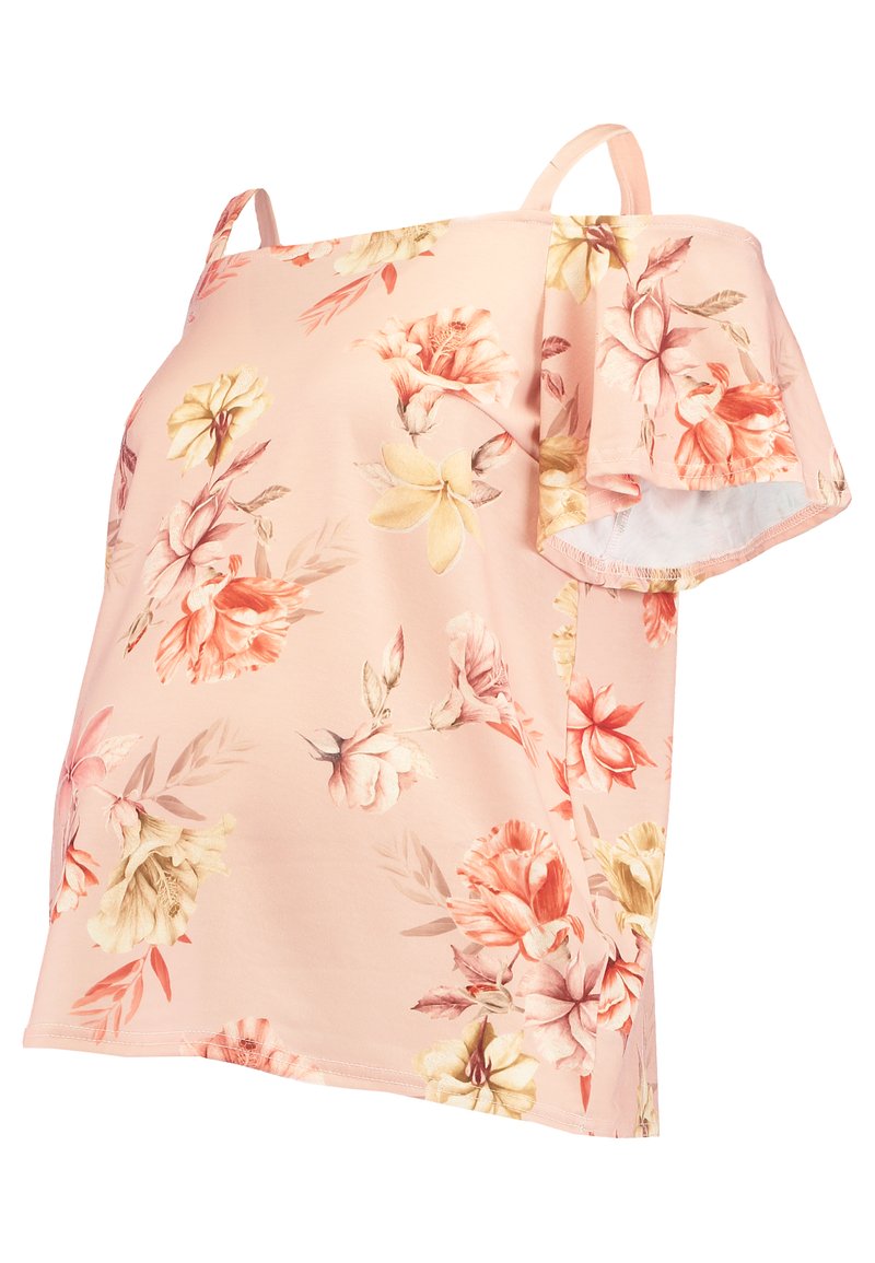 Dorothy Perkins Maternity T-shirt print donkerroze
