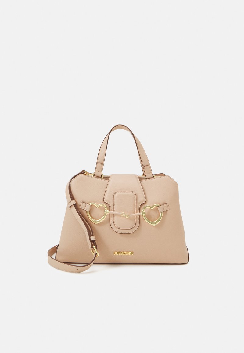 Love Moschino BIG HEART BIT TOTE Handtasche nudo/beige Zalando.de