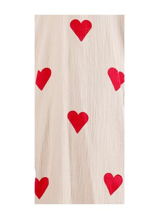 MAЯSIKØH, WOODEN STAMP KIMONO - Peignoir - beige