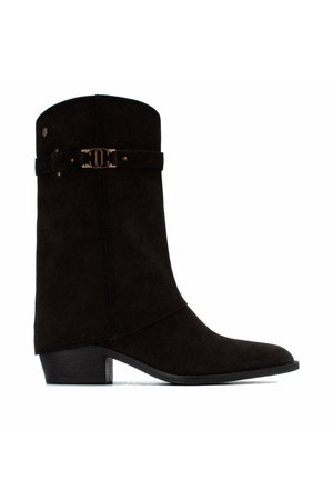 Carmela, BOTA DE MUJER CON TACÓN - Stivali texani / biker - marron