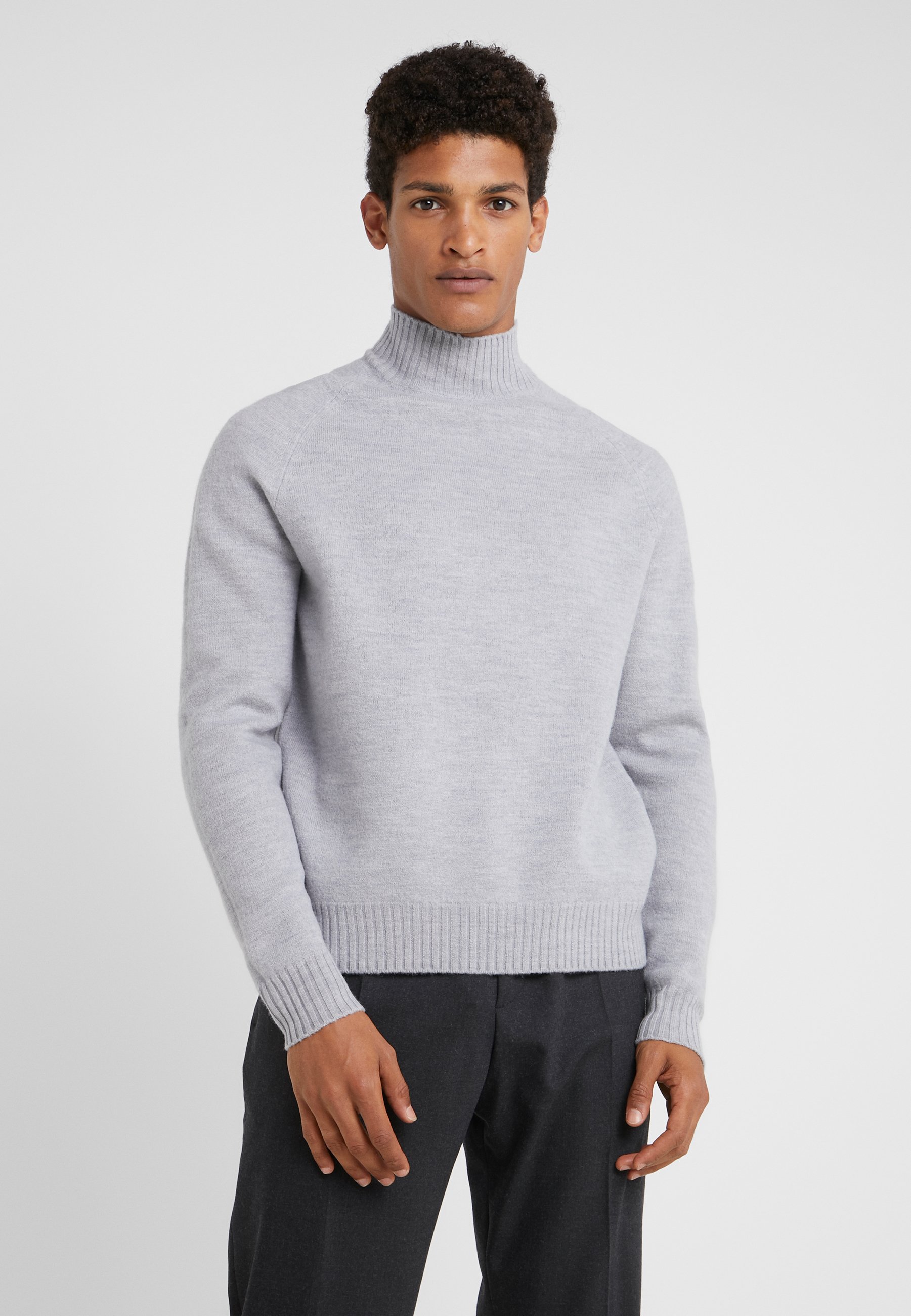 J.LINDEBERG TONY Strikkegenser grey melange Zalando.no J.LINDEBERG Strikkegenser - grey