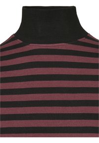 Urban Classics Langærmet T-shirt - cherry/blk
