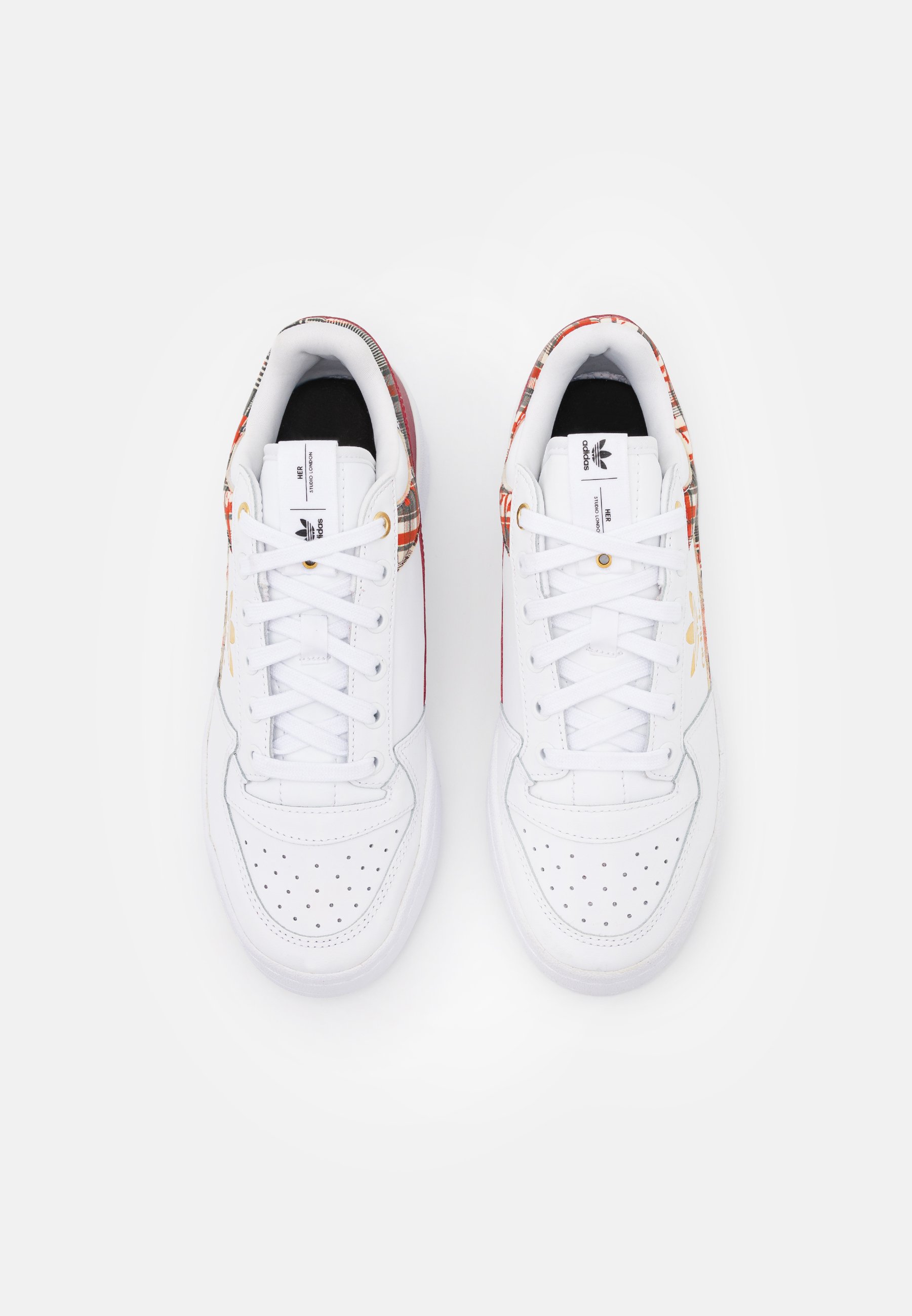 adidas Originals FORUM BOLD - Sneakers laag - footwear white/matte gold/wit  - Zalando.be