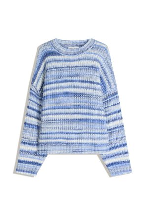 STRIPED - Pulover - dark blue