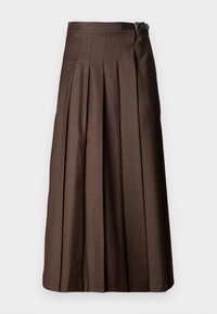 FASTOSO - A-line skirt - cioccolato
