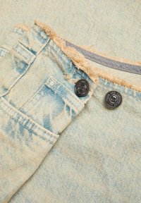 Mango MAYA - Flared Jeans - stone blue denim