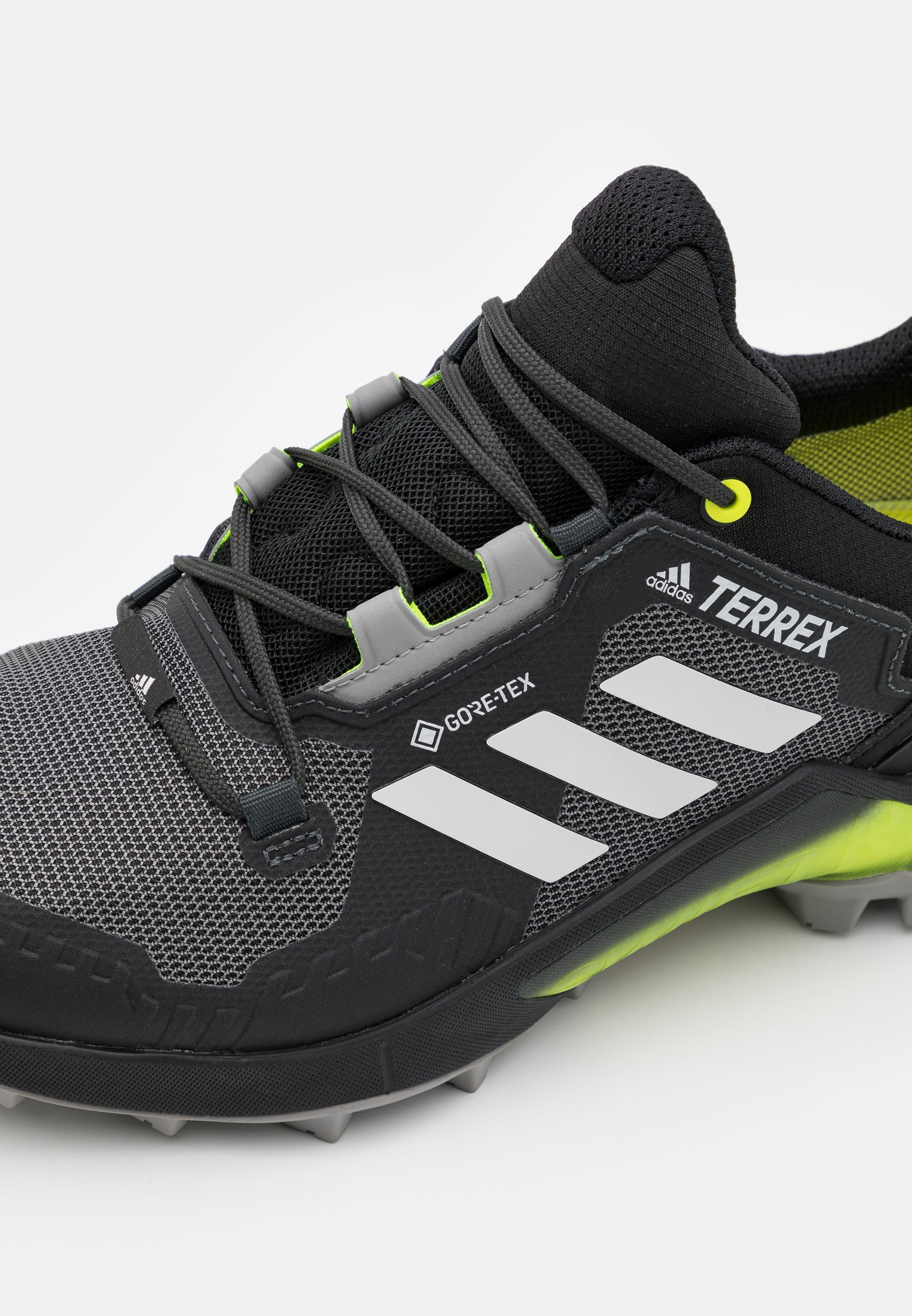 adidas Performance Outdoorschoenen - core black/grey one/solar yellow/Geel  - Zalando.nl