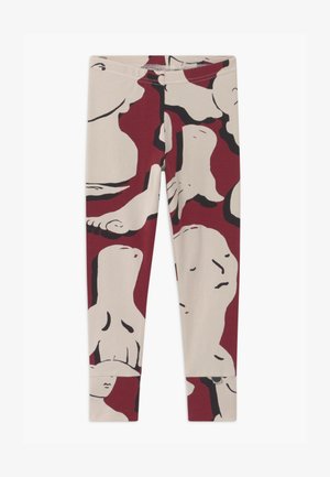 FOLD UNISEX - Legging - bordeaux