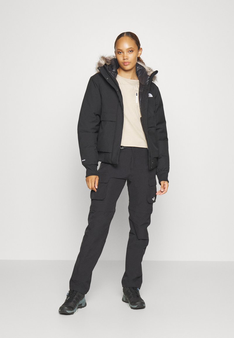 The North Face ARCTIC BOMBER - Down jacket - black - Zalando.co.uk