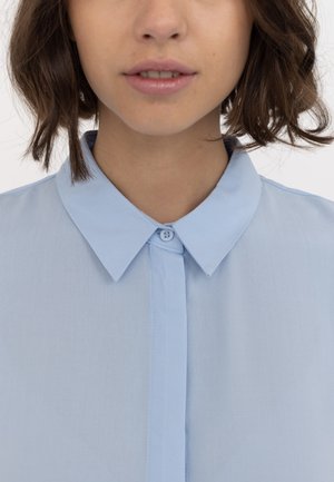 Seidensticker Uomo 493650-11 Camicia, Celeste, 37 - Slim Fit, Facile Stiratura, Cotone Traspirante, Ideale Per Ufficio E Tempo Libero.