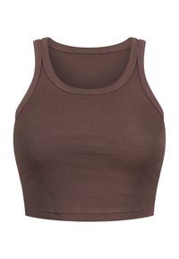 CROP MYRANA - Linne - braun