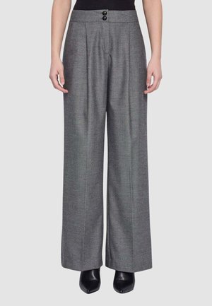 Pantaloni - grigio spigato