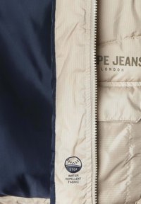 Pepe Jeans BEKETT - Strukirani kaput - dark stone beige
