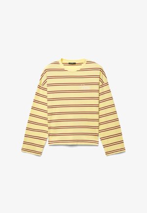 Calliope, T-SHIRT RIGHE - T-shirt à manches longues - var giallo