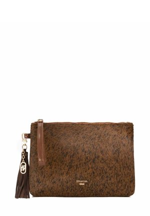 SLEIGH WRISTLET ZIP POUCH - Wallet - brown