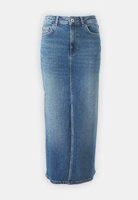 ONLAYOE FRONT SLIT - Denimnederdele - medium blue