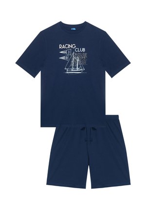 Yamamay, JACK - PAJAMAS SET - Conjunto de pijama - dark blue with print