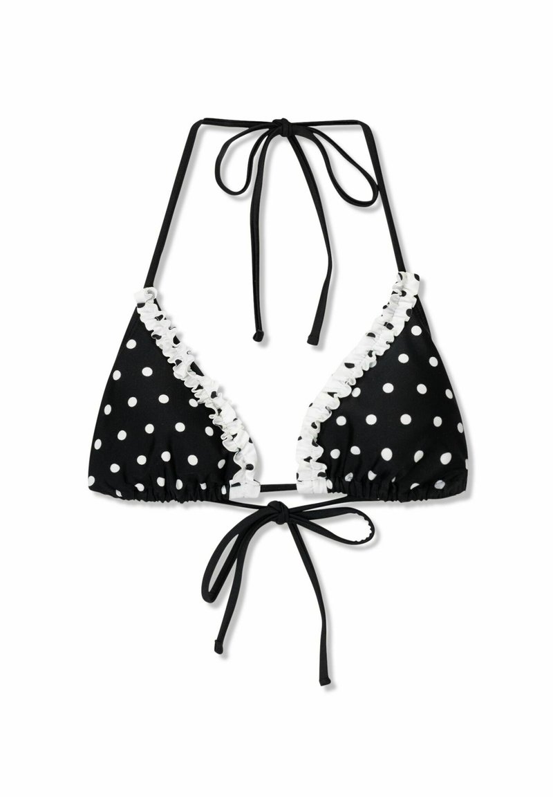 Haut Noir à Pois White House Black Market - Taille XS - Occasion Très Bon état