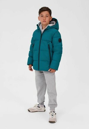 MINOTI, ZIP-FOCUSED WITH HOOD - WINTER JACKET - Veste d'hiver - teal