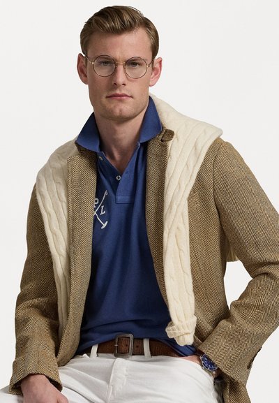 Polo Ralph Lauren Custom Slim Fit Big Pony Mesh Polo Shirt - Poloskjorter - old royal