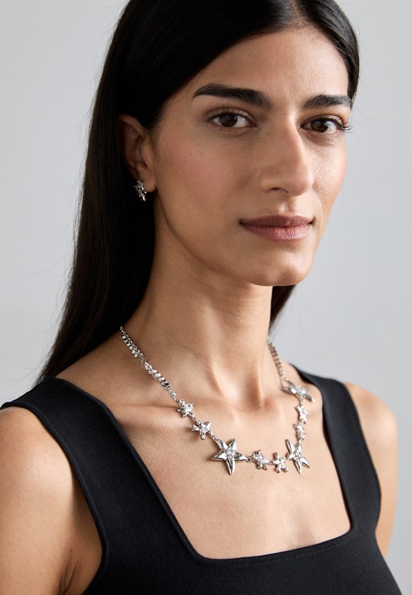 STELLA STAR NECKLACE - Halskette - crystal clear