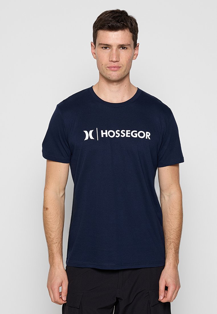 hurley T-shirt print blauw