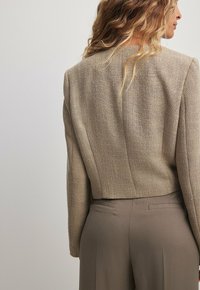 NA-KD TWEED - Blazer - beige