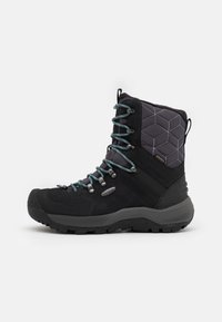 Keen - REVEL IV HIGH POLAR - Žieminiai batai - black/north atlantic Miniatiūros vaizdas 1