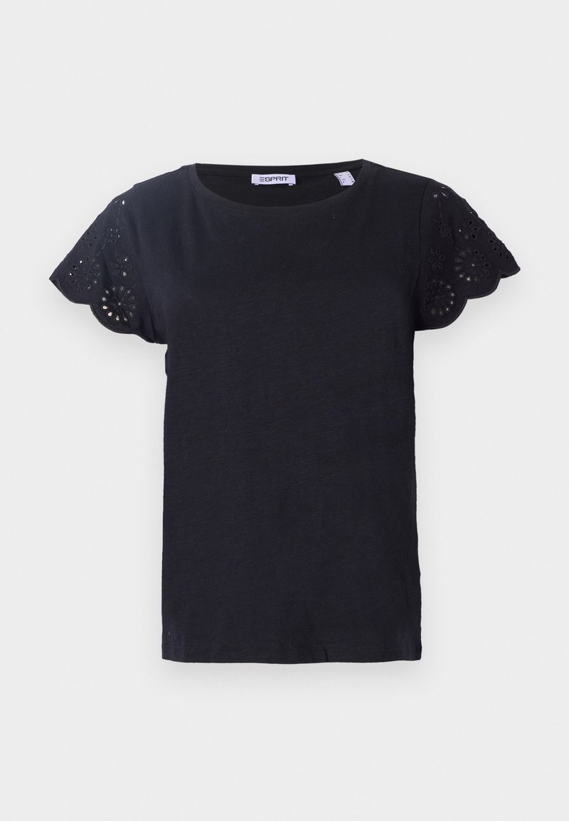 Esprit T-shirt basic zwart