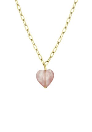 MET HART RHODONIET - Ketting - gold-coloured