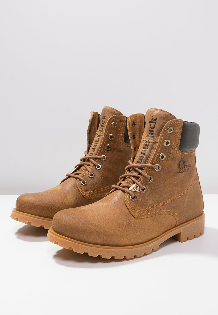 Panama Jack PANAMA - Botines con cordones - honey/marrón claro - Zalando.es