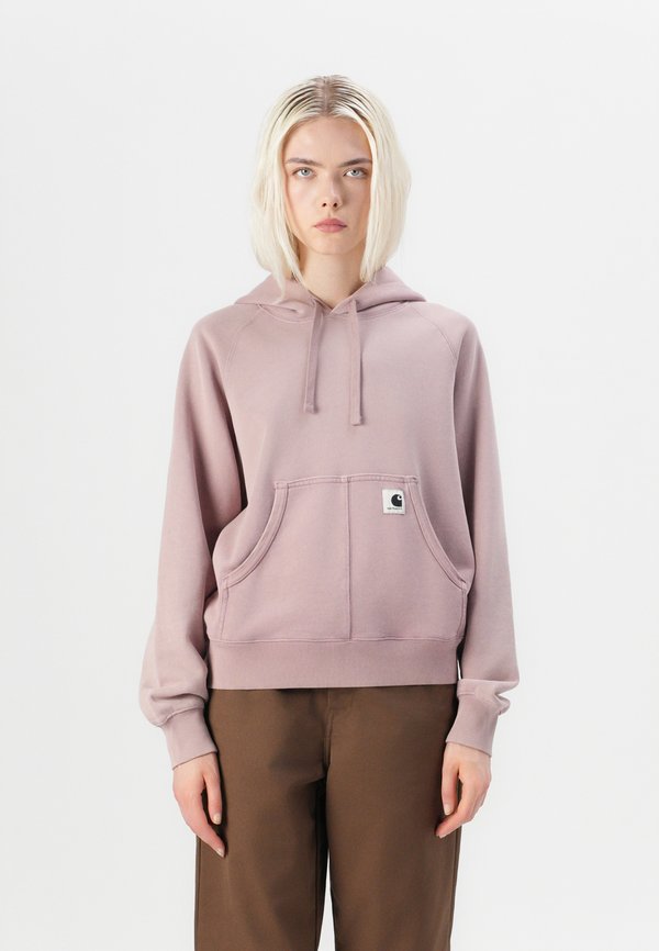 HOODED - Hoodie - daphne chalk wash