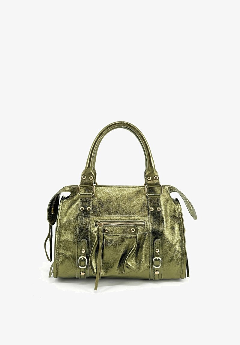 OH MY BAG EN ITALIEN IRISÉ SANDSTORM PETIT MODÈLE - Sac à main - kaki irisé
