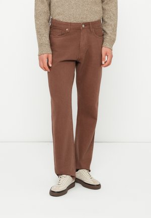 ONSEDGE STRAIGHT BROWN - Jeans a sigaretta - brown sugar