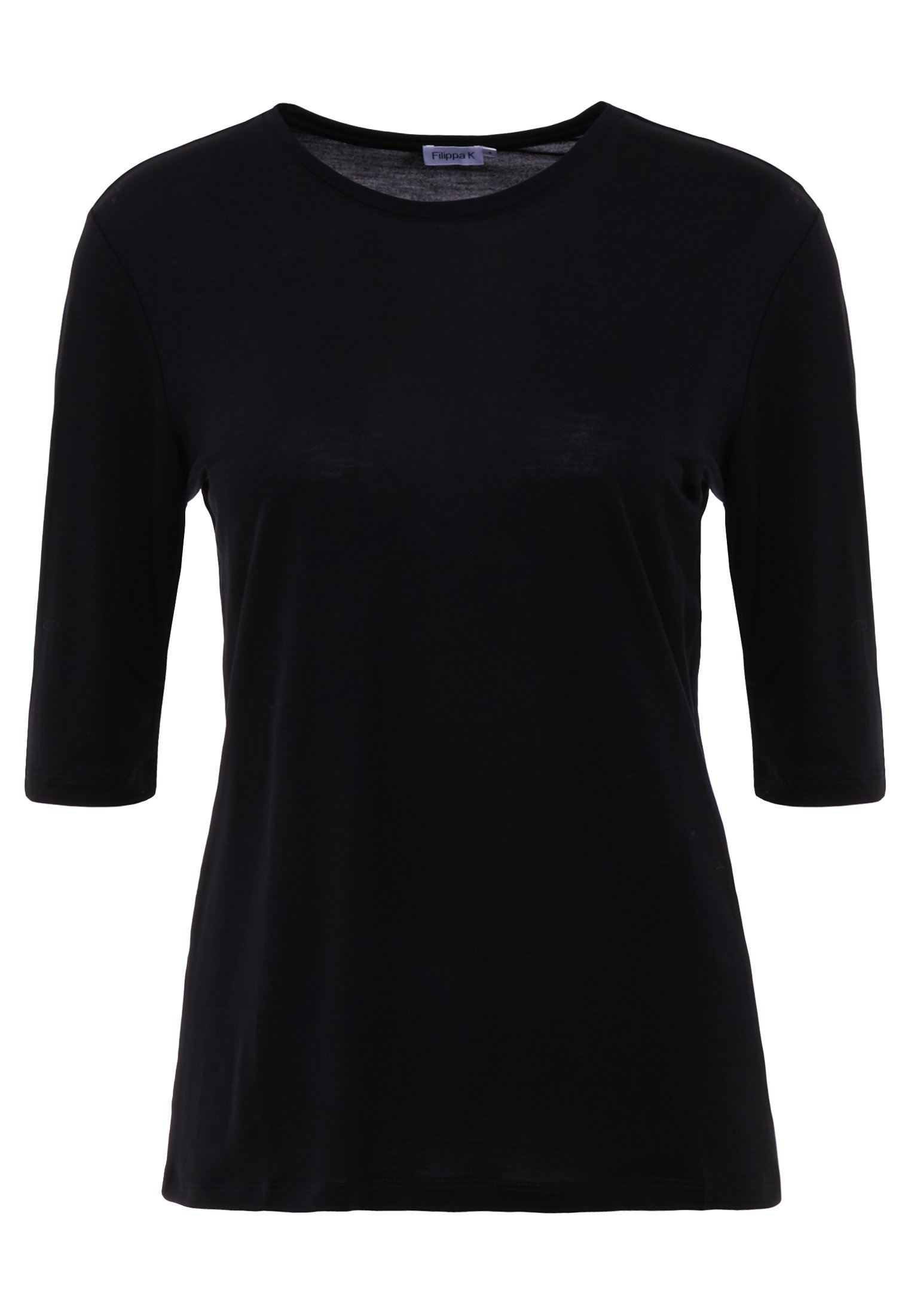 Filippa K TENCEL ELBOW SLEEVE T shirts blacksvart Filippa K Gensere: Kjøp opp til −45% | Stylight