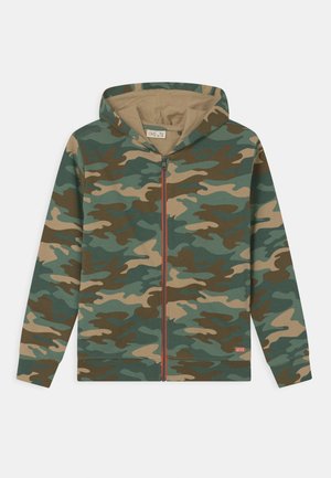 CAMO CARDIGAN - Mikina na zip - multicolour
