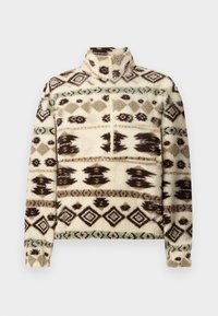 ONLJANNE AZTEC HALFZIP - Fleece jumper - almond oil