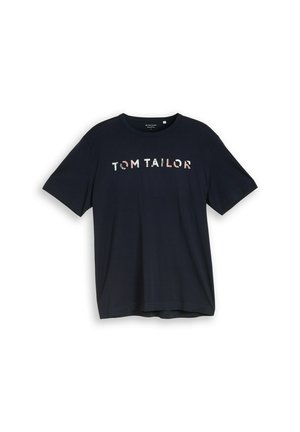 TOM TAILOR, TOM TAILOR T-SHIRT T-SHIRT MIT PRINT - T-shirts print - sky captain blue