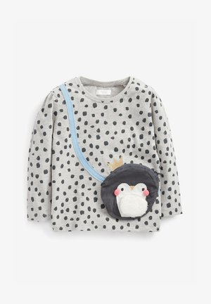CHRISTMAS PENGUIN BAG - Longsleeve - grey