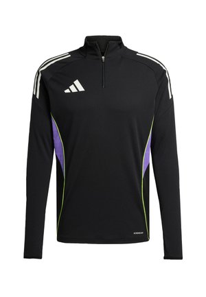 adidas Performance Majica z dolgimi rokavi - black   purple rush