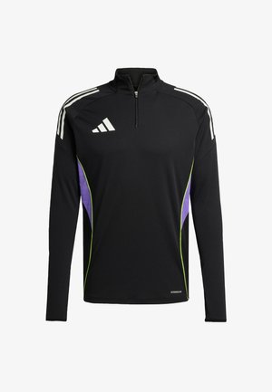 adidas Performance TIRO25C TRAINING TOP - Majica z dolgimi rokavi - black   purple rush