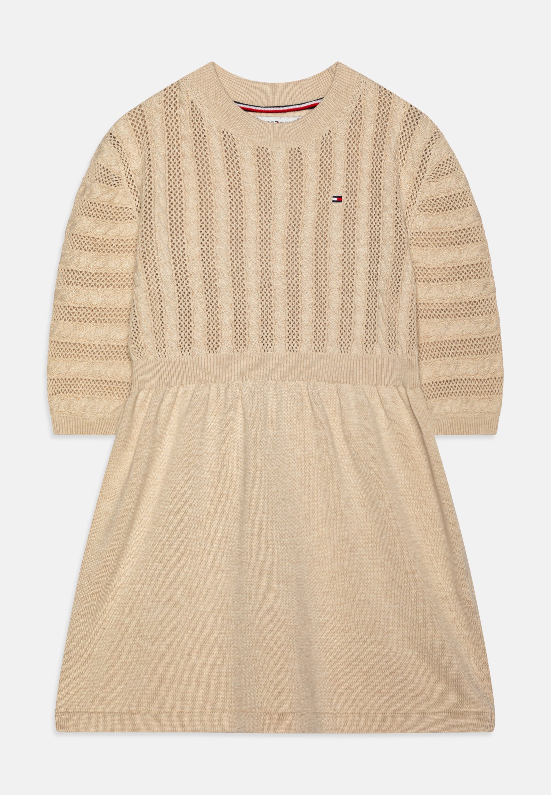 Sweater Jurk Tommy Hilfiger Gebreide Jurk Tommy Hilfiger VARSITY