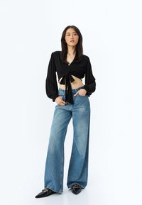 Koton CROP  - Bluse - black