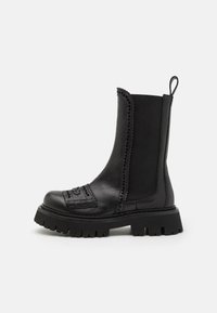 STIVALETTO DONNA - Plateaustiefelette - nero